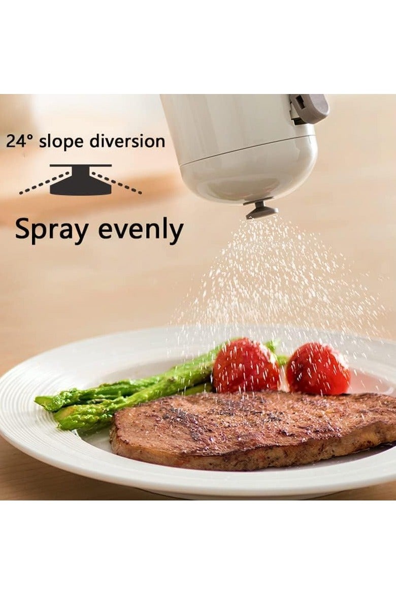 كيمايا موزع ملح زجاجي ذكي، بضغطة واحدة للتحكم في التوابل 0.5 جم، أداة مطبخ سهلة الاستخدام (180 مل) - Image 2