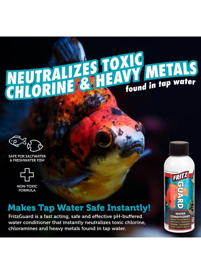 Fritz Aquatics FritzGuard Water Conditioner/Dechlorinator Makes Tap Water Safe for Fresh & Salt Water Aquariums (8-Ounce) - Image 3