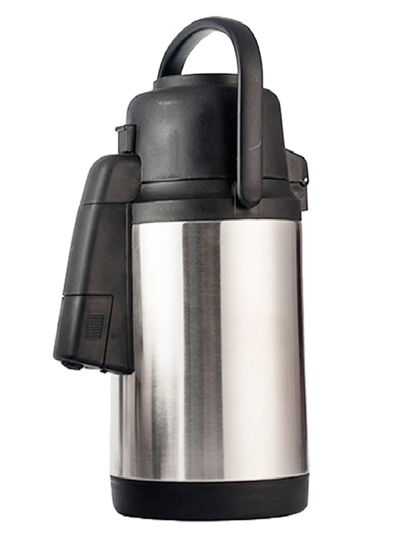DESSINI Airpot Thermos, Double Wall Stainless Steel Airpot Flask 4L - Image 1