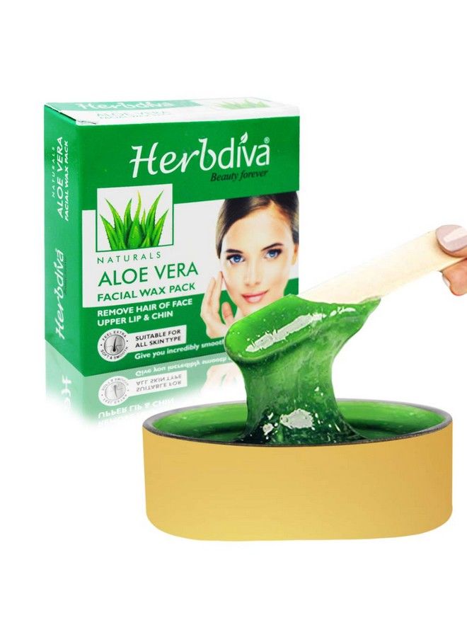 Herbdiva شمع الوجه كاتوري بالصبار 80 جرام؛ لشعر الوجه في الشفة العليا - Image 2