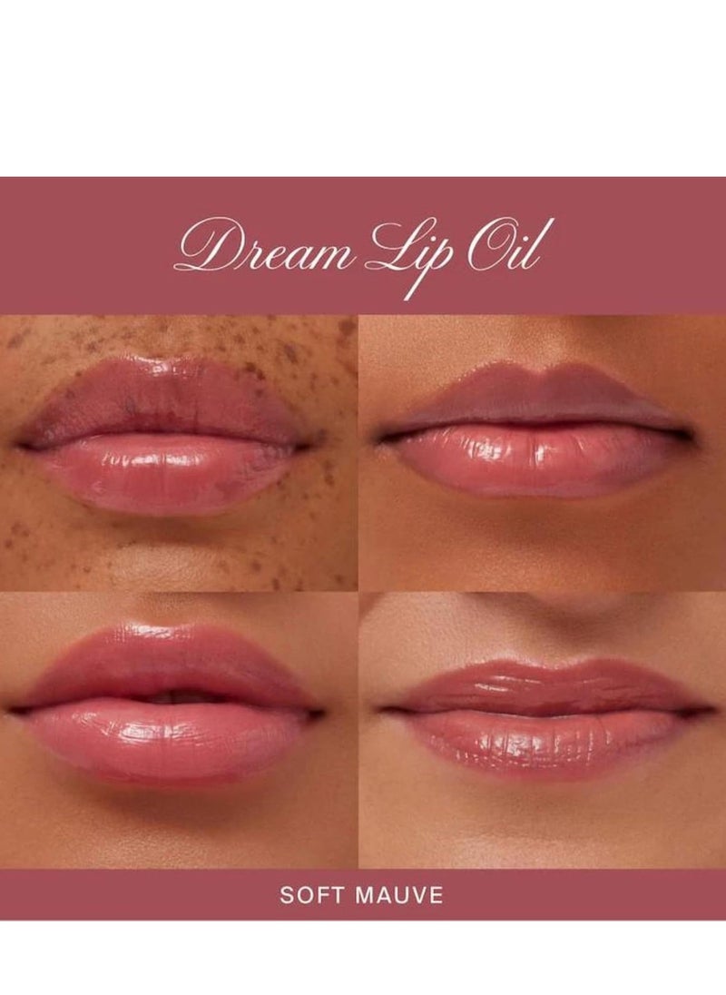 SUMMER FRIDAYS Dream Lip Oil for Moisturizing Sheer Coverage, High-Shine Tint, and Deep Hydration - Soft Mauve (0.15 Oz)  - Image 4