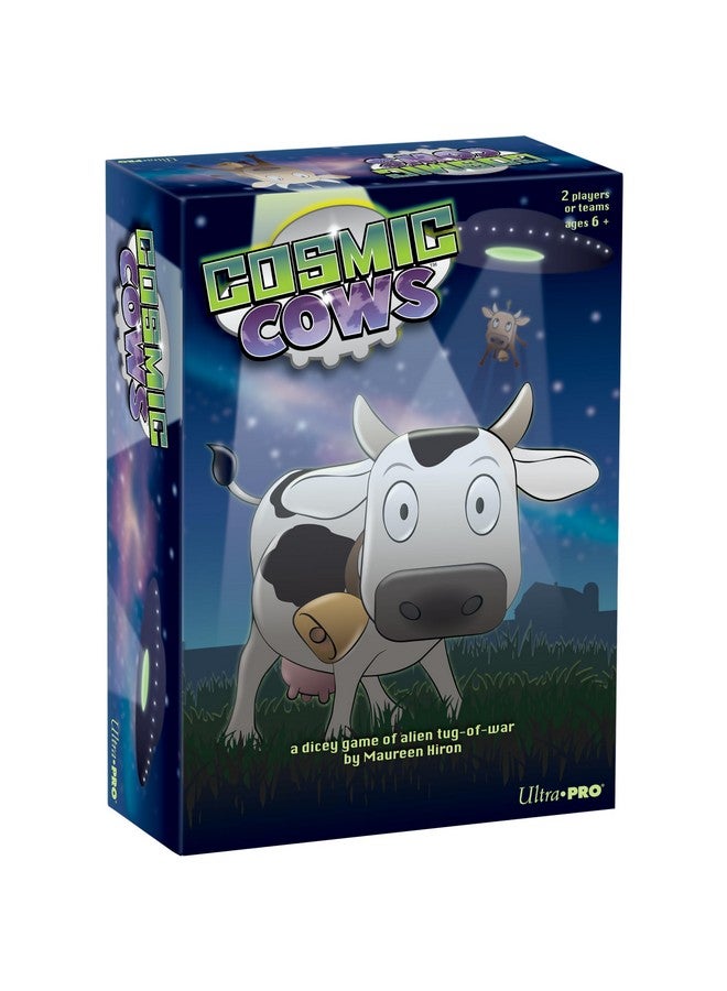 Ultra Pro Cosmic Cow - Fun Fast-Paced Game for Friends and Family, Aliens Abducting Cows, Compete Against Friends and Family to Get The Most Cosmic Cows, Family Fun Board Game Night Kids Game Party Competitive - Image 1