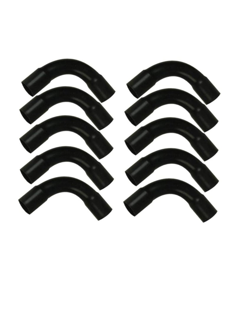 PVC Electrical Conduit Pipe & Fittings for Indoor and Outdoor Electrical Wiring and Cabling (Pack of 10) (20mm, Bend)  - Image 1