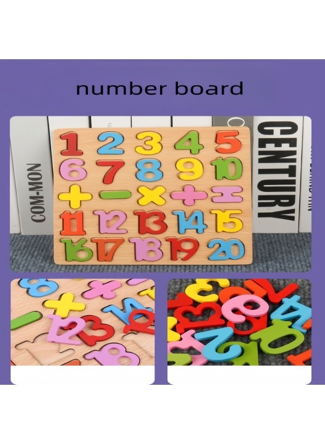 Montessori Toys for 3 Year Old Boys Girls, 7PCS Kids Wooden Toys, Baby Boy Toys 3-6 Year Old, Preschool Educational Learning Toy for Kids - Image 5