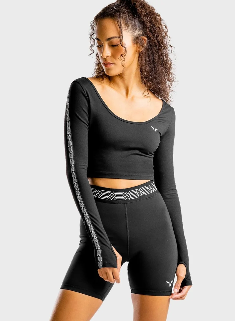 SQUATWOLF Wonder Woman Cropped T-Shirt