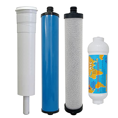 FILSADAE Replacement Filter Set With Membrane for Microline 435 Reverse Osmosis System - Image 1