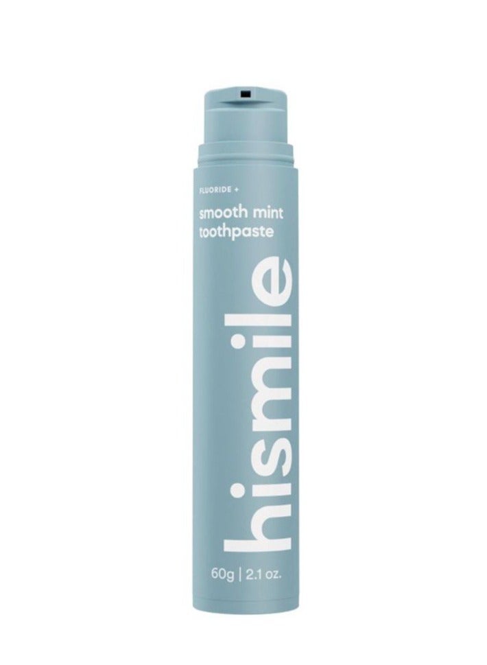 HiSmile Hismile Smooth Mint Flavoured Toothpaste, Flavoured Toothpaste, Fluoride Toothpaste 60g - Image 1