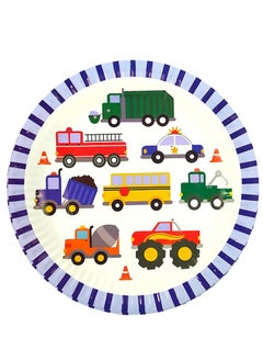 Brain Giggles Brain Giggles Transport Theme Disposable Tableware  - Image 4