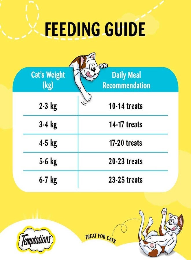 تيمبتيشنز مكافآت تمبتيشنز للقطط بنكهة التونة الشهية، 85 غرام - مناسبة لجميع مراحل حياة القطط، طعام جاف - Image 5