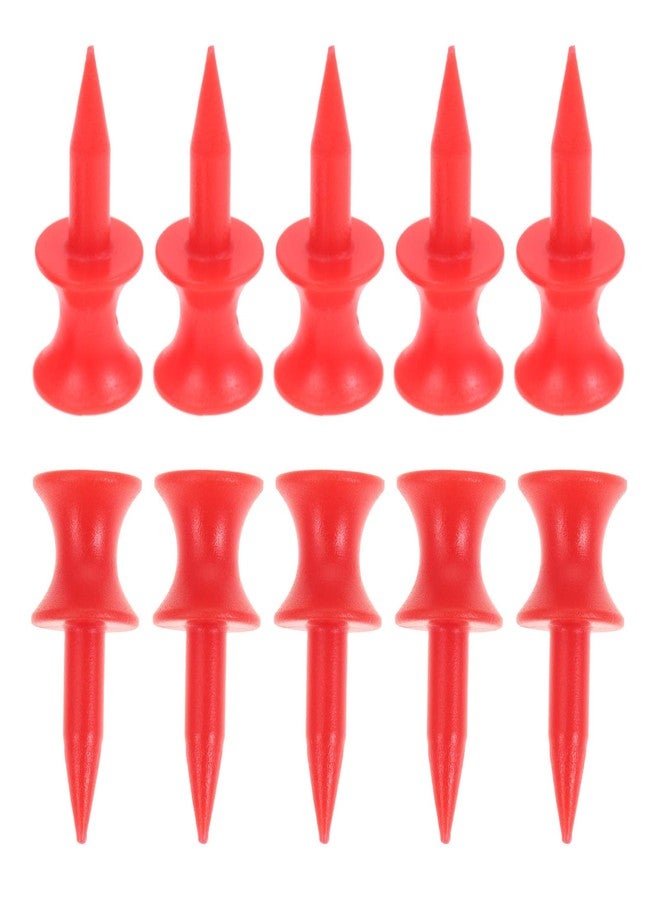 موكسام تيشيرتات جولف MUXSAM غير قابلة للكسر، مصنوعة من البلاستيك المتدرج، عبوة من 100 قطعة ملونة، مقاس التيشيرت 31 مم، عبوة ألوان طويلة وقصيرة للتدريب للرجال والنساء والأطفال - Image 1