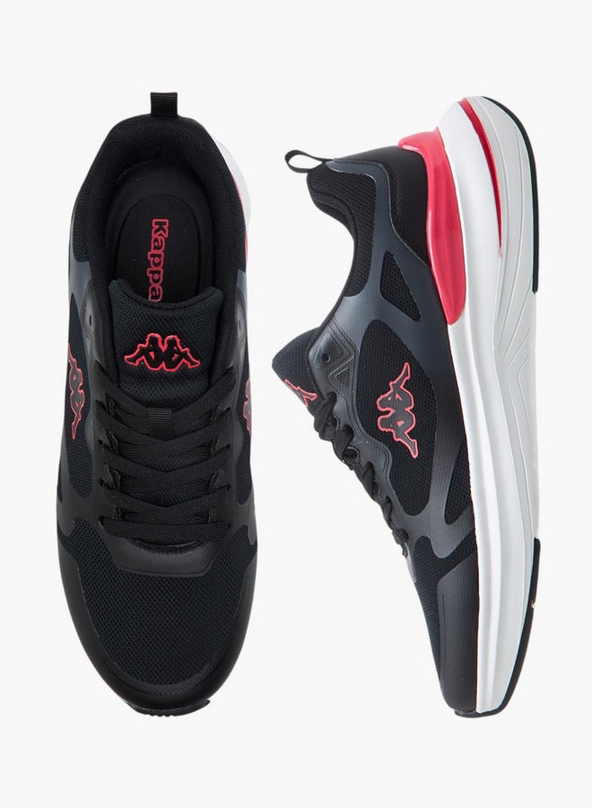 Kappa Women's Logo Detail Sports Shoes with Lace-Up Closure - Image 1