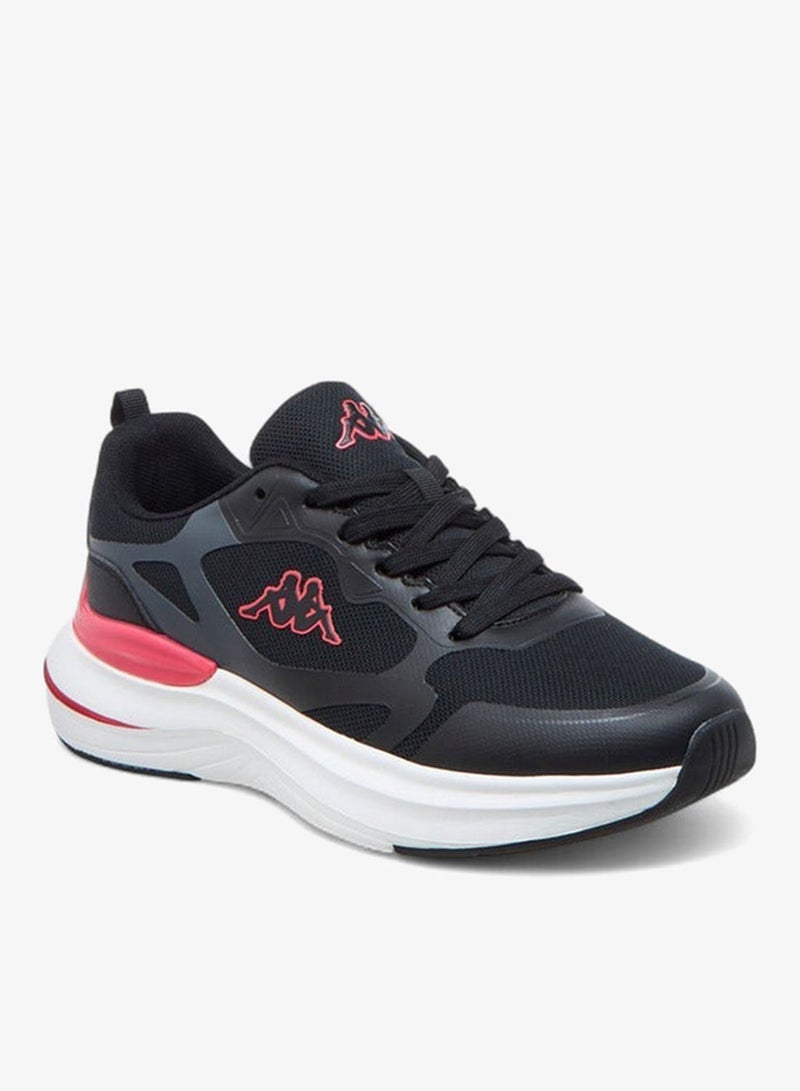 Kappa Women's Logo Detail Sports Shoes with Lace-Up Closure - Image 2