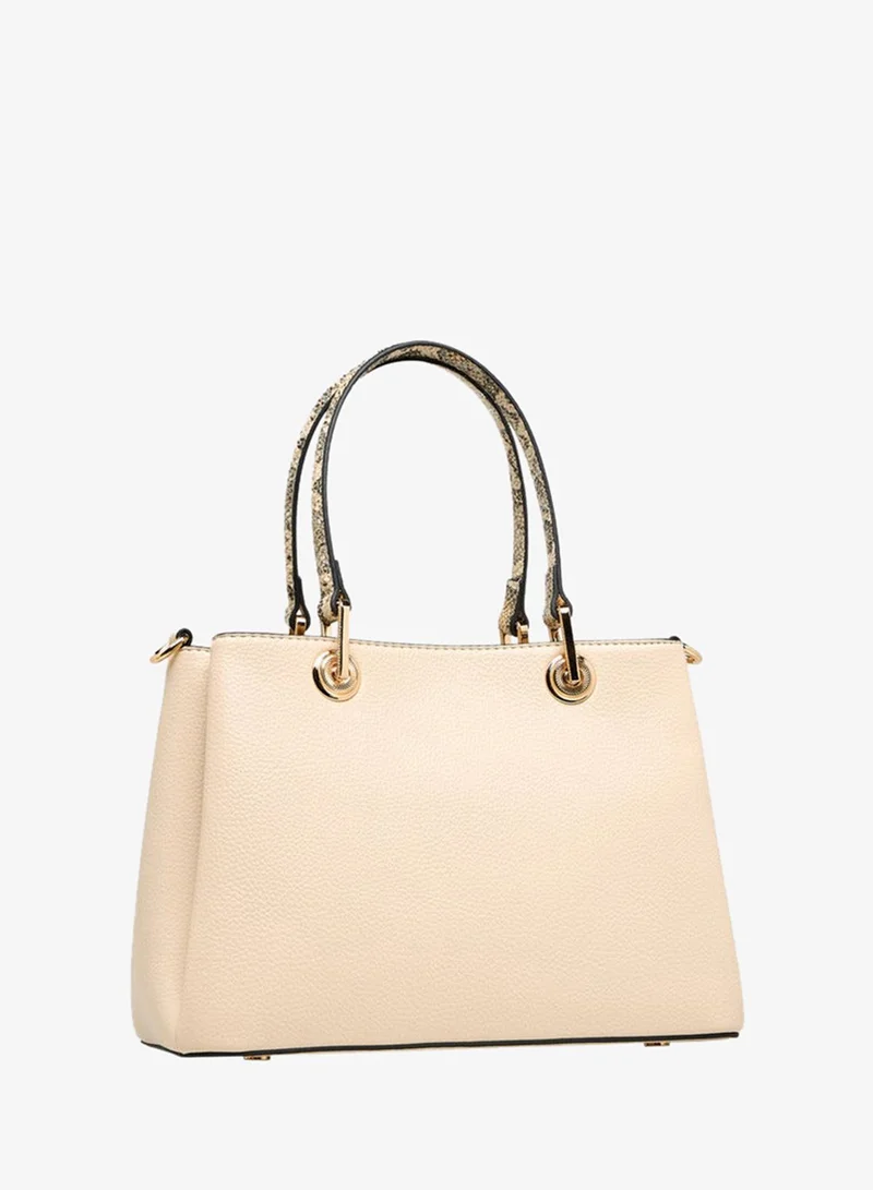 Celeste  Animal Print Tote Bag with Detachable Strap and Double Handle for Women | Best Price UAE