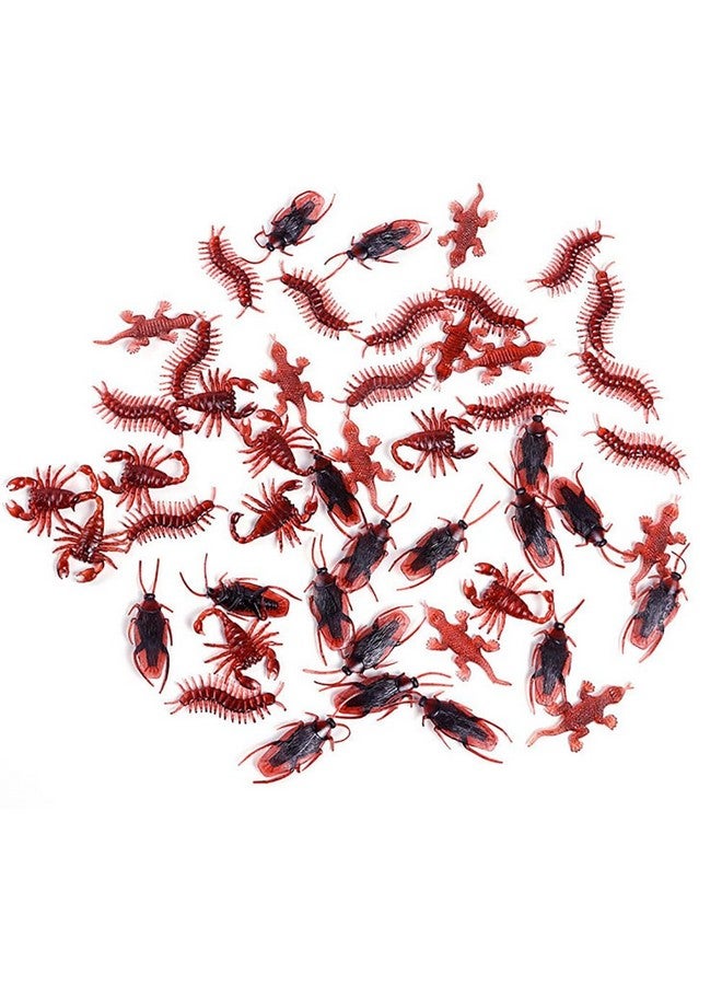 Cooplay 30Pcs Vintage Mock Fake Plastic Scorpion Insects Joke Toy Prank Cockroach Scary Trick - Image 4