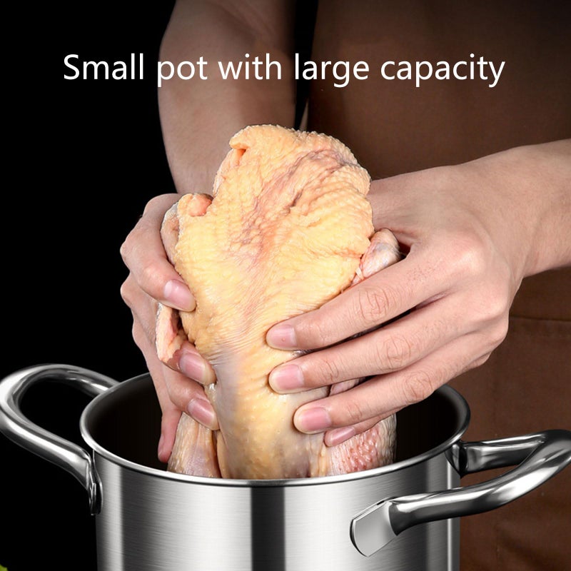 Multifunctional Cooking Pots with Lid Basket Tongs Easy to Clean Non Stick - Image 5