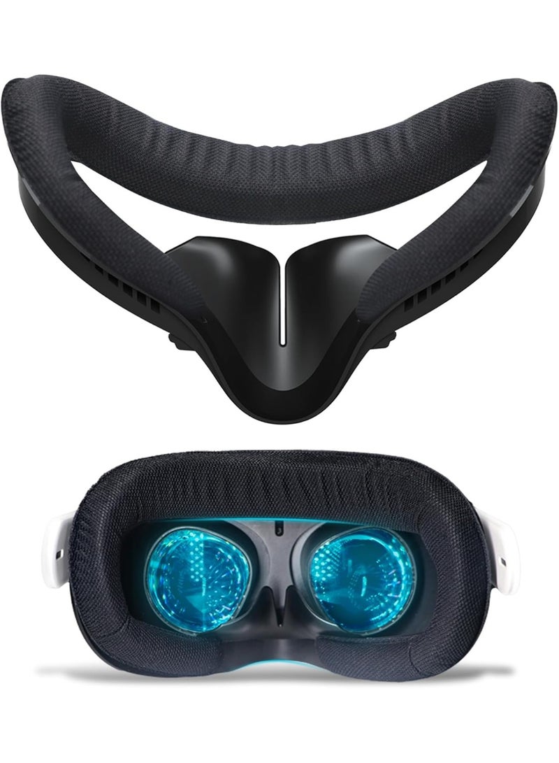 بديل حامل الوجه المتوافق مع Oculus Quest 2، وسادة وجه رغوية قابلة للتنفس لحماية Meta Quest 2، وسادة تغطية وجه مريحة لملحقات VR - Image 1