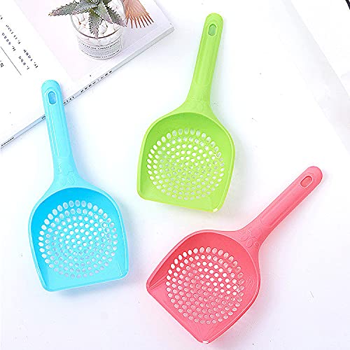 Vayinato PetzLifeworld Cat Litter Scoop 2 in 1 Set for Small Hole and Big Hole Pack of 2 (Colour May Varry), Multicolour - Image 2