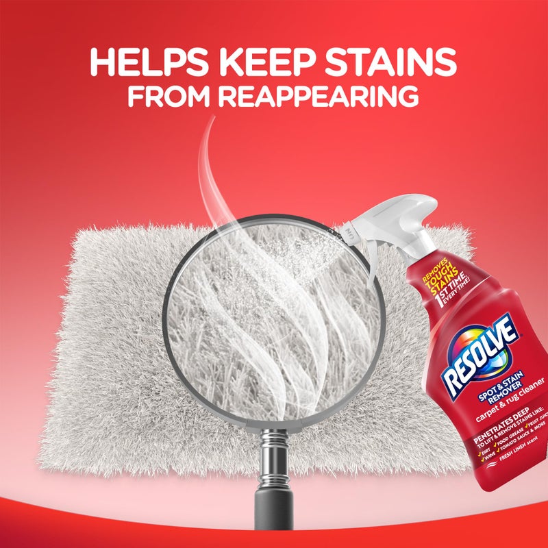Resolve Carpet and Rug Cleaner Spray, Spot & Stain Remover, Carpet Cleaner Spray, Carpet Cleaner, 22 Ounce - Image 3