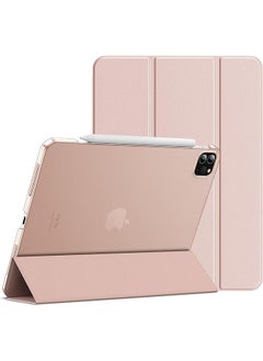 Jetech Case for iPad Pro 11-Inch, 2022/2021/2020/2018 Model, Compatible with Pencil, Cover Auto Wake/Sleep (Rose Gold)  - Image 1