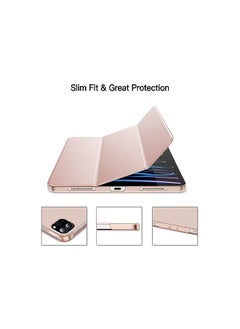 Jetech Case for iPad Pro 11-Inch, 2022/2021/2020/2018 Model, Compatible with Pencil, Cover Auto Wake/Sleep (Rose Gold)  - Image 3
