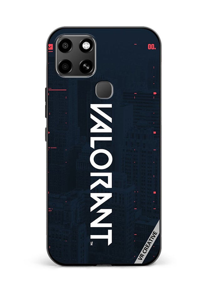 VR CREATIVE - Protective Case Cover For Infinix Smart 6 Valorant Design Multicolour - Image 1