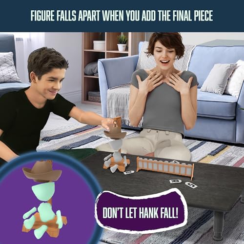 Fotorama Hankman Glow, Magnetic Hangman Mystery Word Guessing Game for Kids & Families, Glow in The Dark Travel Game, Guess Who Before Hank Falls - Image 4