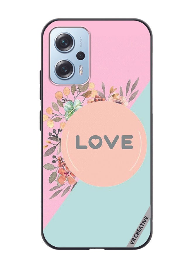 VR CREATIVE Protective Case Cover For Xiaomi Poco X4 GT Love Design Multicolour - Image 1