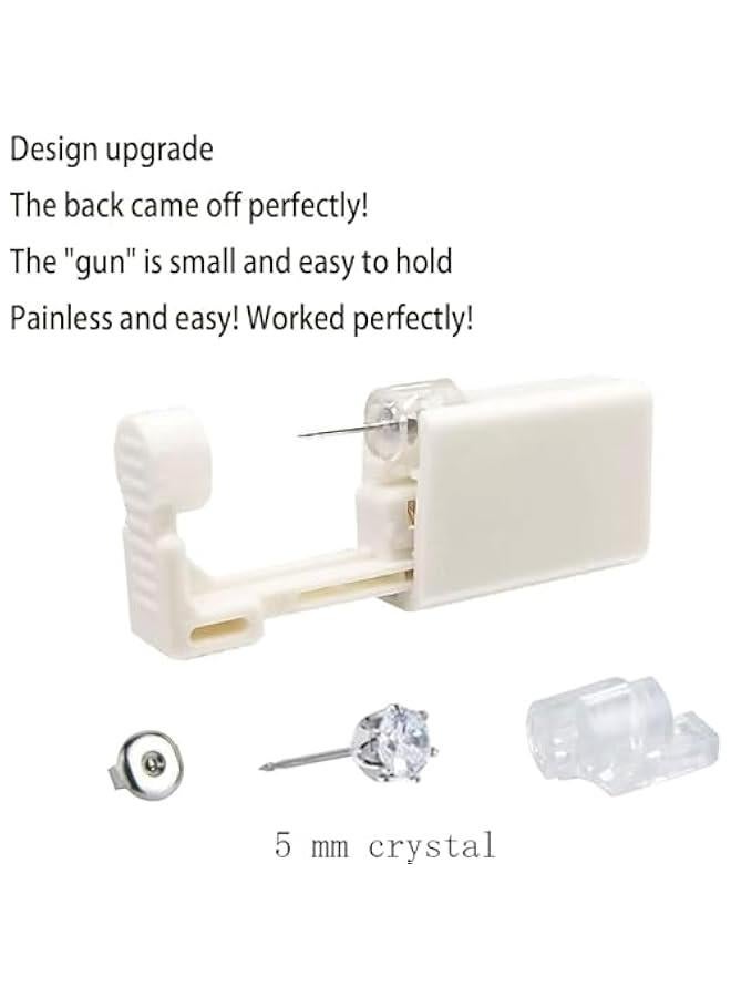 FYLX Self Ear Piercing Gun Disposable Sterile Ear Piercing Kitless Ear Piercing Gun Toolwith Earring StudsSafety Ear Piercing Gun Kit Tool6 ) - Image 4