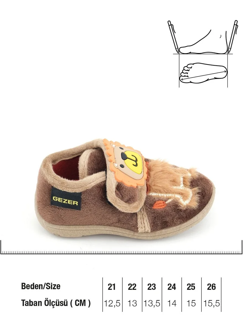 جيزر Bebe Boy's Winter Velcro Adjustable Daily School Nursery Slippers Shoes