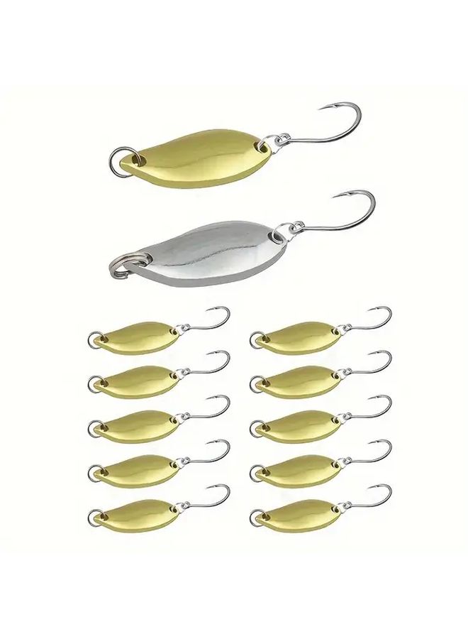 5g Silvery Spoon Fishing Lure With Casting And Jigging Functions High Quality Wobbler Bait - Image 1
