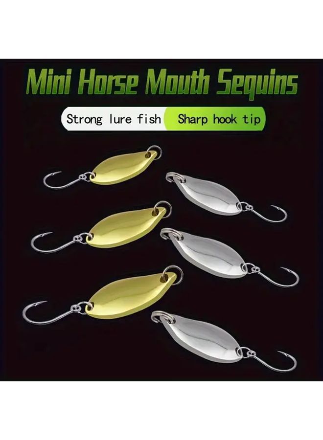 5g Silvery Spoon Fishing Lure With Casting And Jigging Functions High Quality Wobbler Bait - Image 3