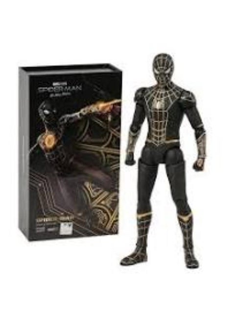 MARVEL NO WAY HOME SPIDER-MAN BLACK & GOLD SUIT 1:10