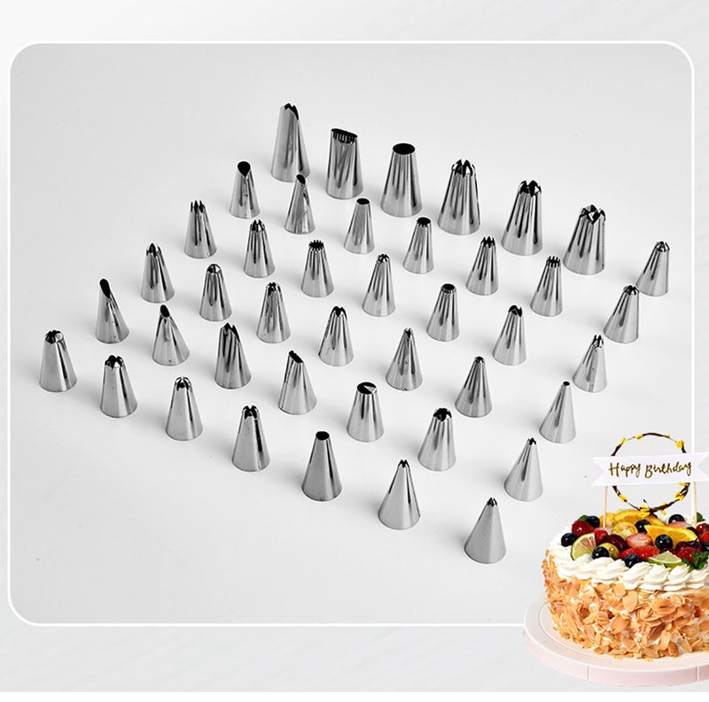 Cake Decorating Tools For Baking Piping Bags Tips Set Frosting Bags Cupcake Kit For Cookie Fondant Pastry Bags Reusable With Tips Holder - Image 5