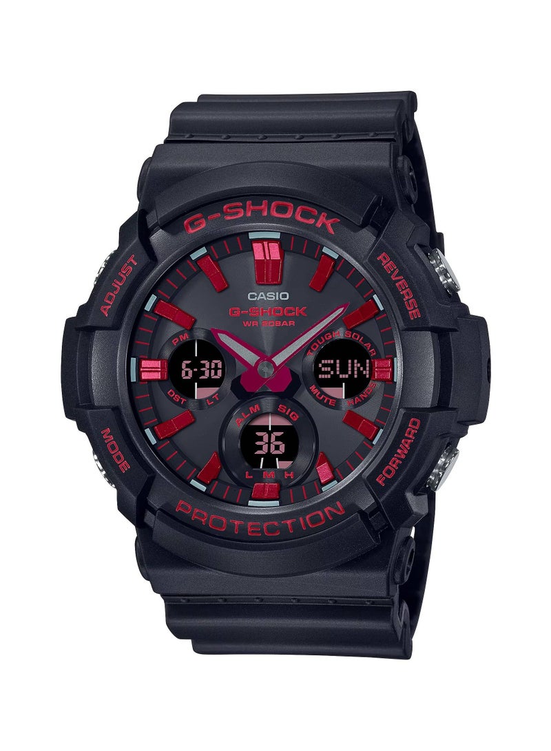 CASIO G-Shock Analog-Digital Resin Band Watch GAS-100BNR-1ADR - Image 1