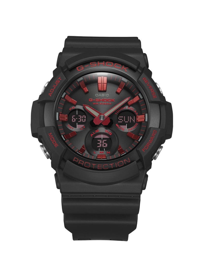 CASIO G-Shock Analog-Digital Resin Band Watch GAS-100BNR-1ADR - Image 2