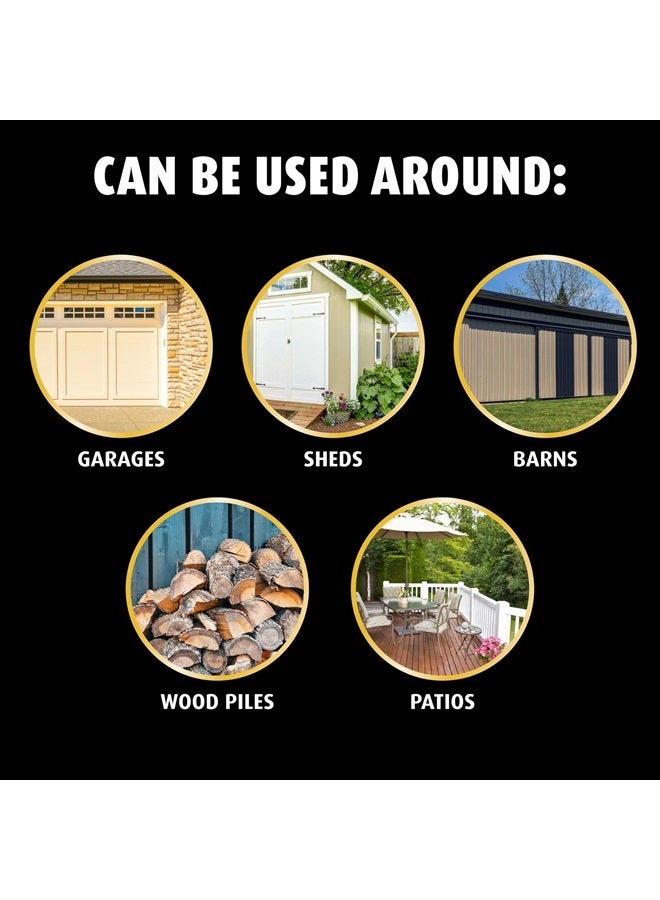 Ortho سناك بي غون1 - حبيبات طاردة للثعابين، صيغة بدون رائحة، تغطي حتى 1,440 قدم مربع، 2 رطل. - Image 3