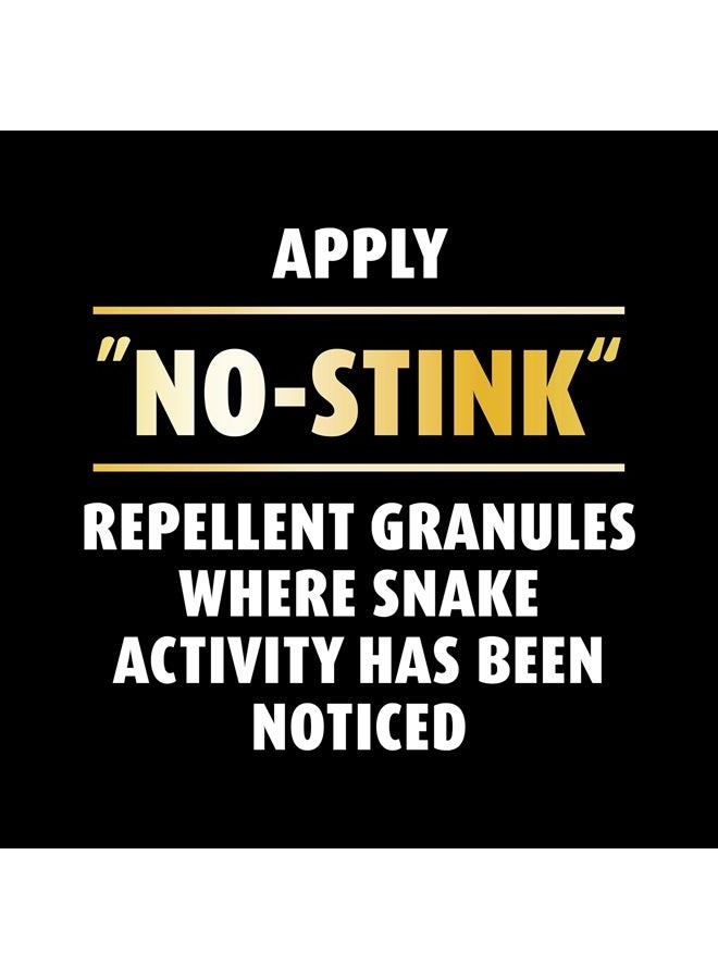 Ortho سناك بي غون1 - حبيبات طاردة للثعابين، صيغة بدون رائحة، تغطي حتى 1,440 قدم مربع، 2 رطل. - Image 4