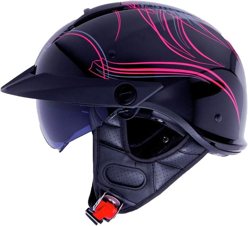 LS2 Helmets Unisex Wheels & Wings Half Helmet - Image 1