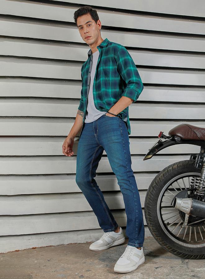 هاي ستار جينز بقصة منتظمة وخصر متوسط من ستايلي - Image 5