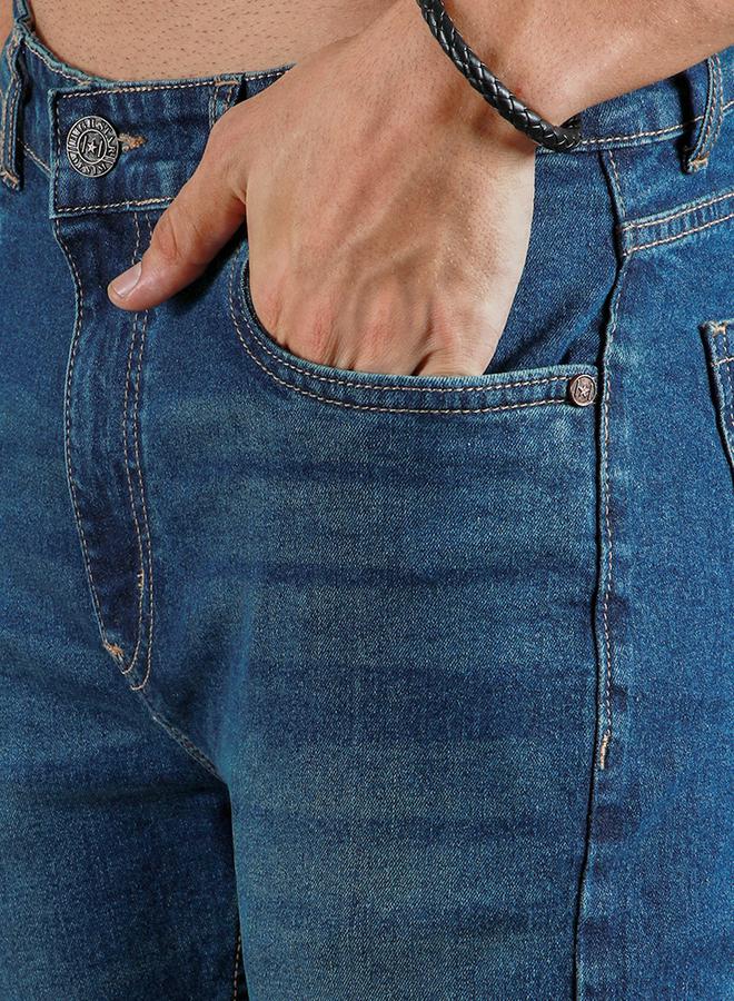 هاي ستار جينز بقصة منتظمة وخصر متوسط من ستايلي - Image 4