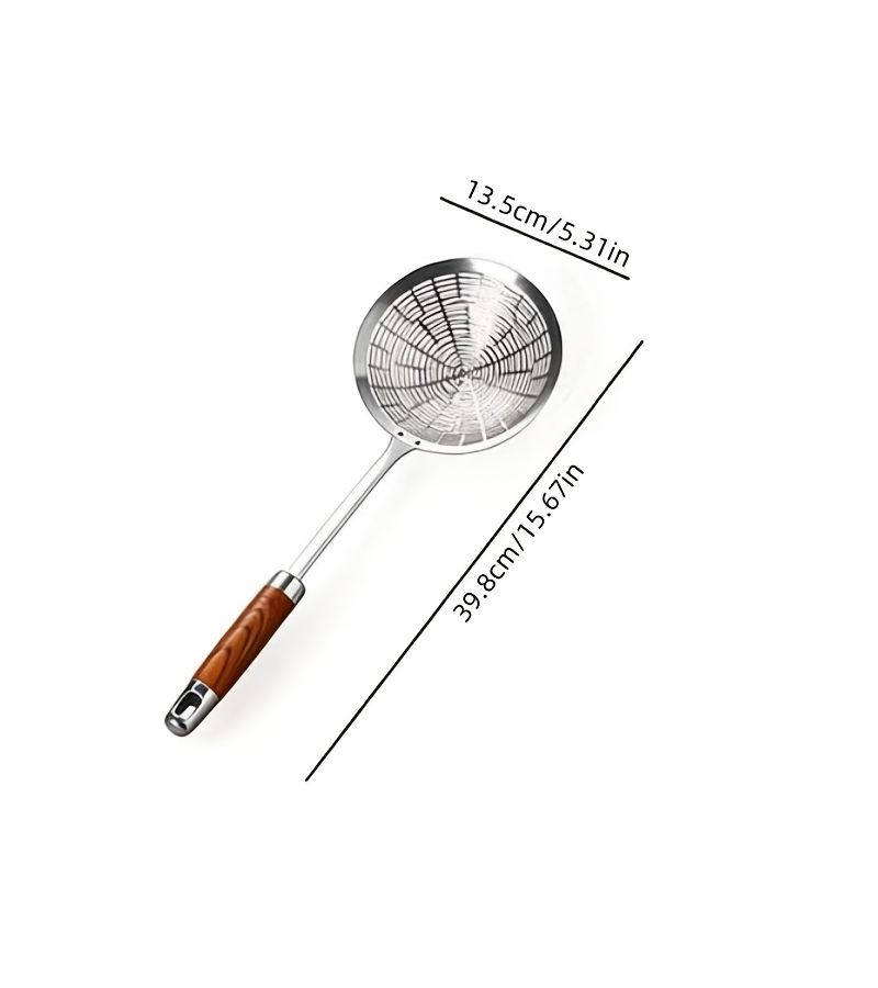 2025 Stainless Steel Straining Spoon With Filter For Soup Sauce - Image 5
