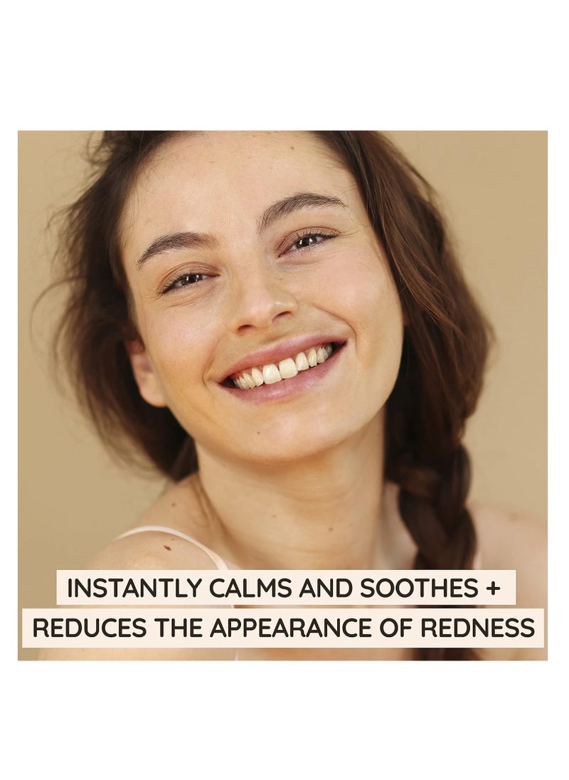 Aveeno - Aveeno Calm + Restore Redness Relief Moisturizing Cream, Daily Facial Cream for Sensitive Skin Instantly Calms & Soothes the Appearance of Redness, Fragrance-Free & Hypoallergenic, 1.7 oz - Image 1