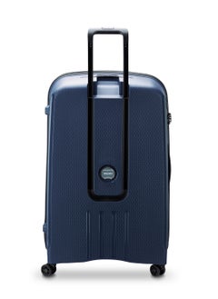 DELSEY Paris Belmont+ 83cm Hardcase 4 Double Wheel Non-Expandable Check In Luggage Trolley Blue  - Image 4