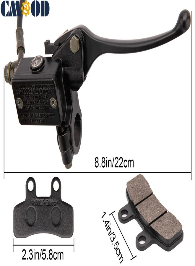 CMOOD Front Disc Brake Master Cylinder Caliper Assembly For 50cc 70cc 90cc 110cc 125cc Chinese ATV SSR Dirt Bike Pit Bike Front Brake - Image 2