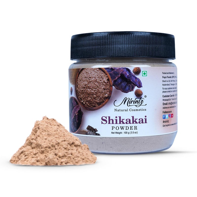 Mirintz 100 Natural Shikakai Powder 35 Oz Pure Shikakai Powder for Hair care Cleansing Conditioning Hair Pack for Hair Growth Herbal Shikakai Powder DIY Ayurvedic Hair Mask