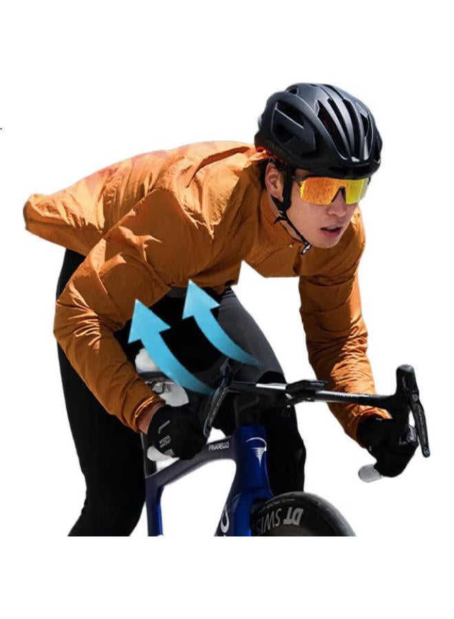 Lampada Lanpada Spring And Autumn Cycling Sports Outdoor Windbreaker Thin Jacket Long Sleeve Men'S Bicycle Road Cycling, Casual Color, M - Image 1