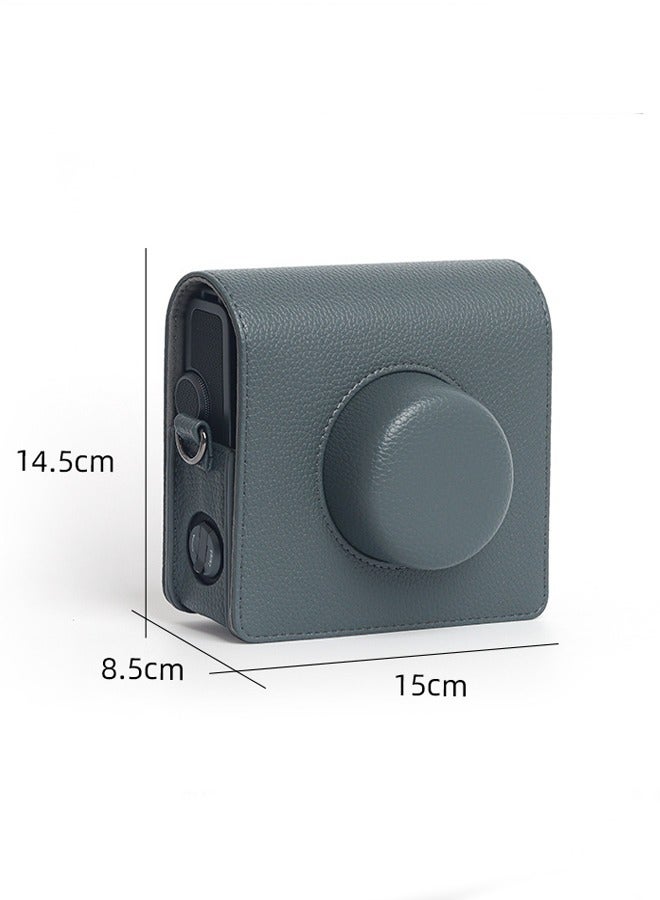 General Polaroid wide evo leather vintage camera bag digital camera fit storage protective bag crossbody bag  - Image 2
