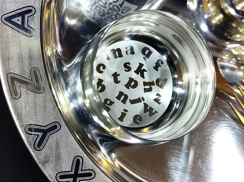 BENGALEN Baby Dinner Set Silver Plated for Rice Ceremony Annaprashan Sanskar Gift for Boys Girls Kids Birthday Return Festive Home Decorative Gifts Items - Image 3