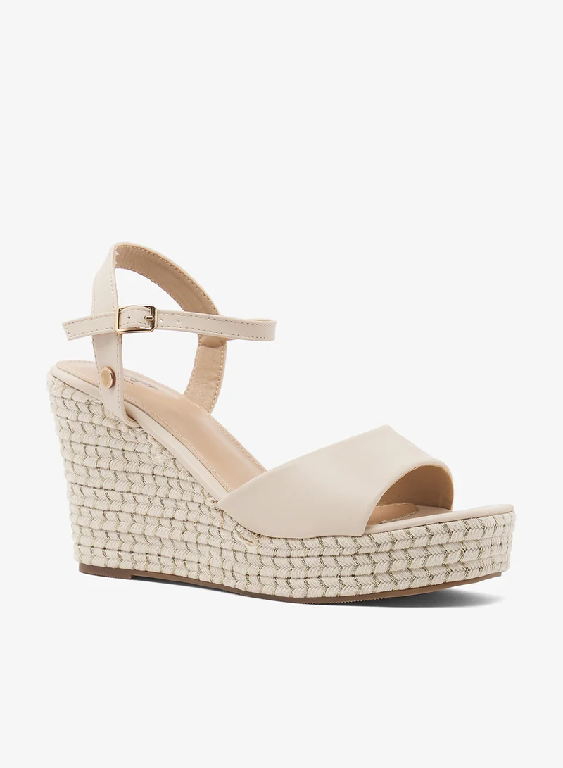 Ginger Ankle Strap Wedge Sandals