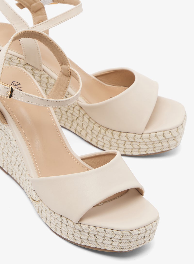 Ginger Ankle Strap Wedge Sandals - Image 4